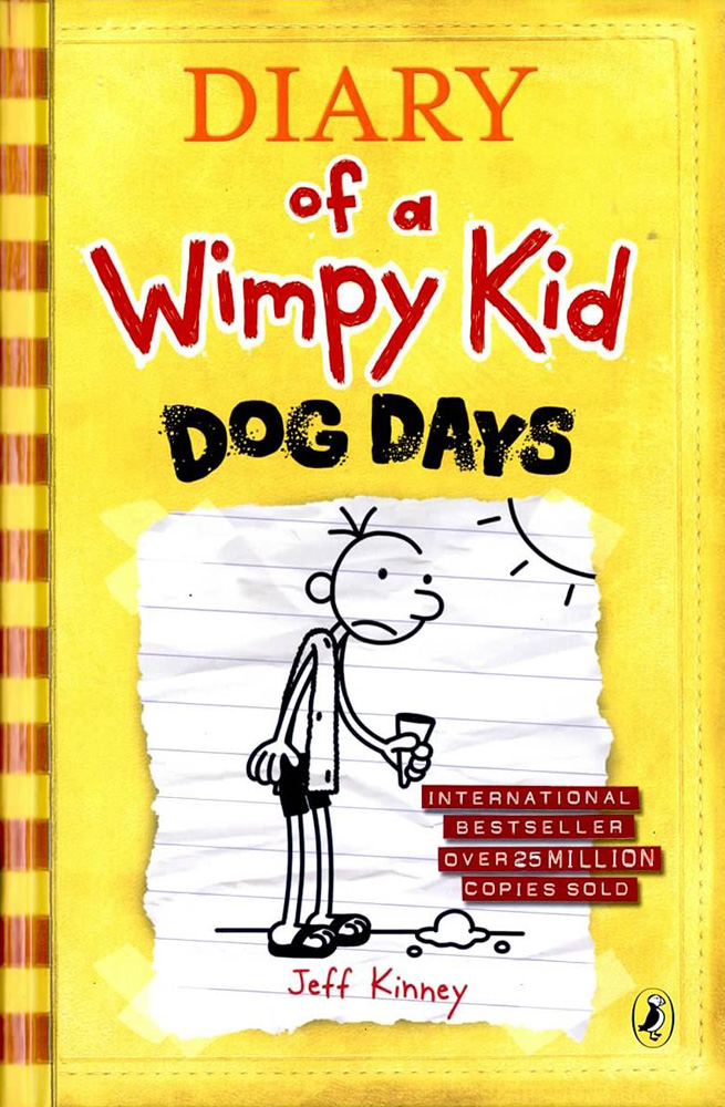 Diary of a Wimpy Kid #4 : DOG DAYS (Hardcover)