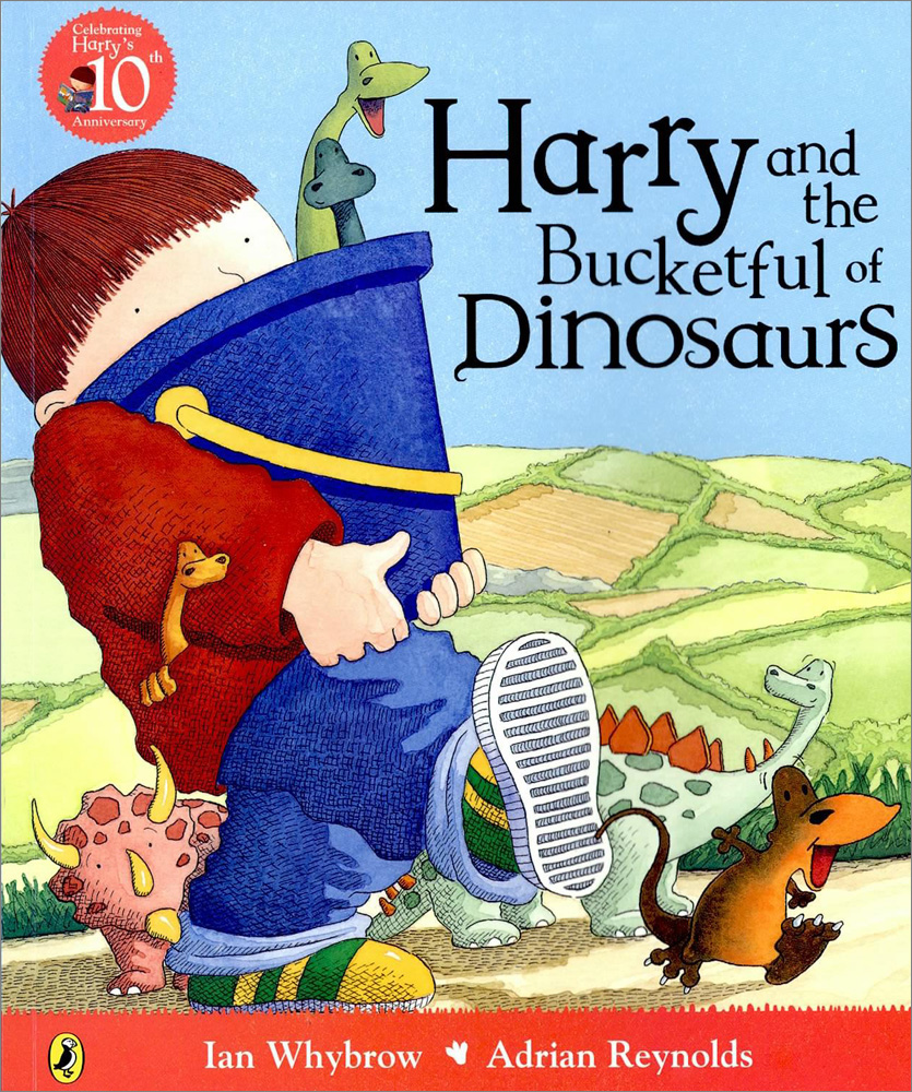 Pictory 1-38 : Harry and the Bucketful of Dinosaurs (10th Anniversary Edition / Paperback)