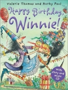 Winnie the Witch : Happy Birthday Winnie (Paperback with story and music CD)
