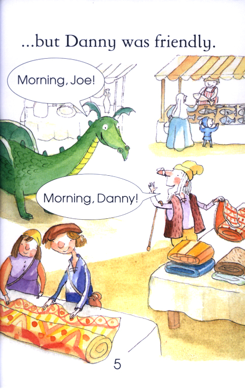 Usborne First Reading Level 3-10 / Danny the Dragon 