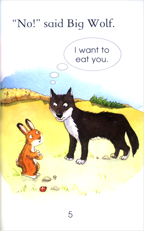 Usborne First Reading Level 2-08 / Clever Rabbit and the Wolves 