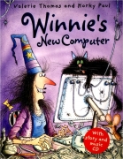 Winnie the Witch : Winnie's New Computer (Paperback with story and music CD)