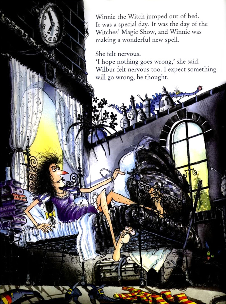 Winnie the Witch : Winnie's Magic Wand (Paperback with story and music CD)