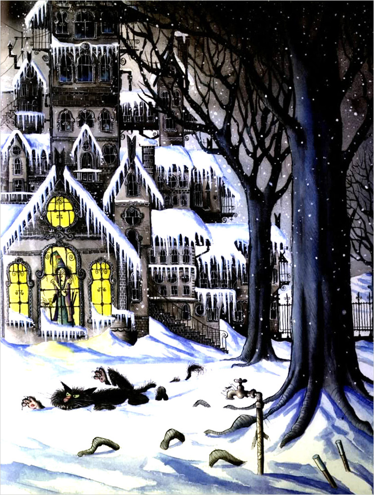 Winnie the Witch : Winnie in Winter (Paperback with story and music CD)