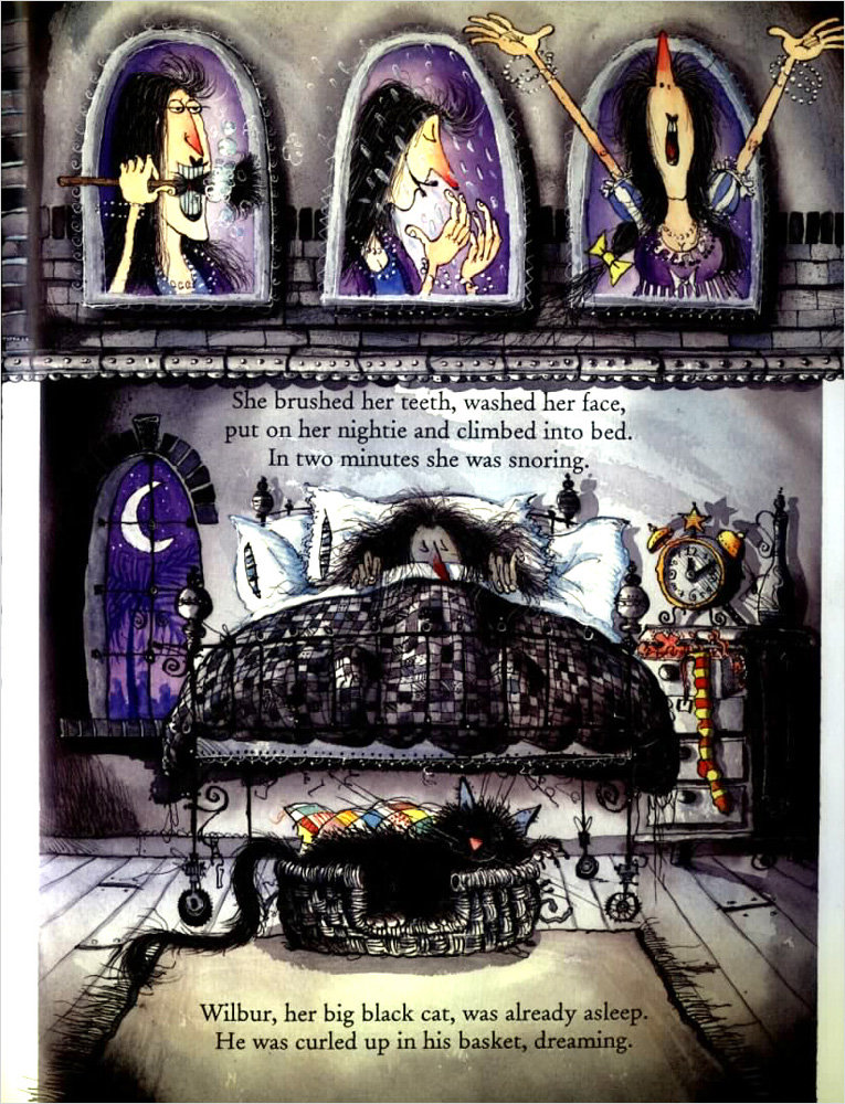 Winnie the Witch : Winnie's Midnight Dragon (Paperback with story and music CD)