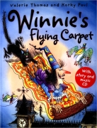 Winnie the Witch : Winnie's Flying Carpet (Paperback with story and music CD)