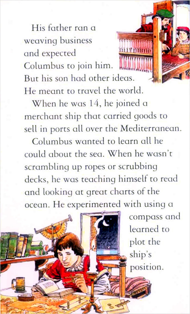 Usborne Young Reading Level 3-04 Set / Christopher Columbus (Book+CD)