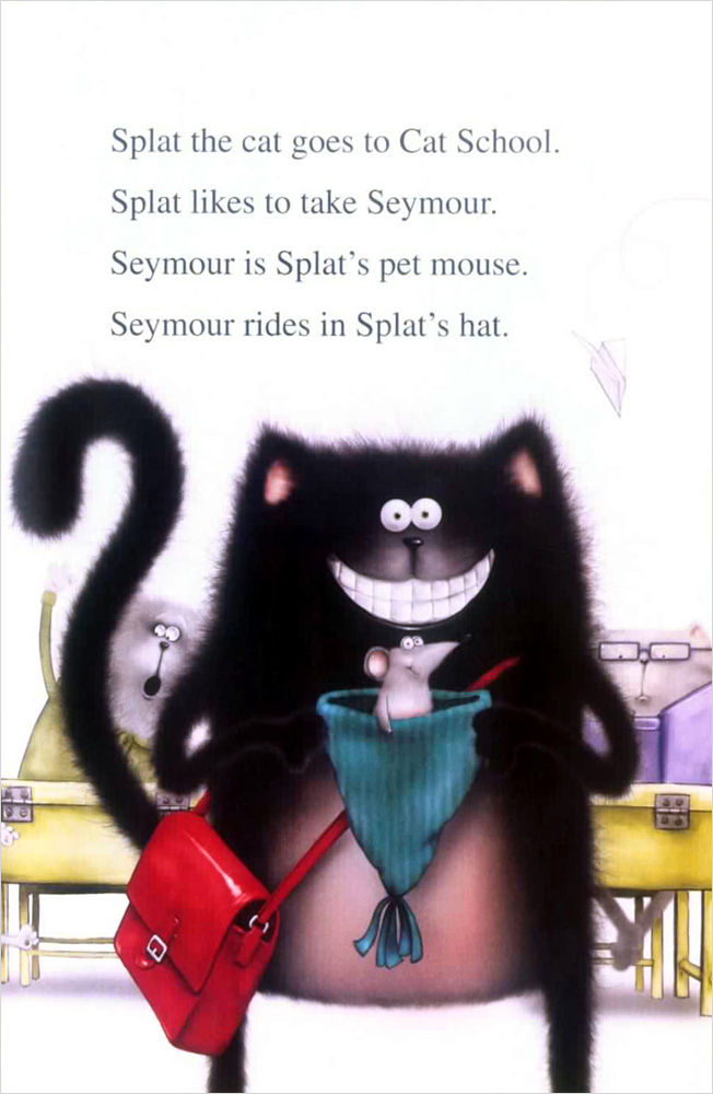 An I Can Read Book ICR Set (CD) 1-85 : Splat the Cat: Splat the Cat Sings Flat (Paperback Set)