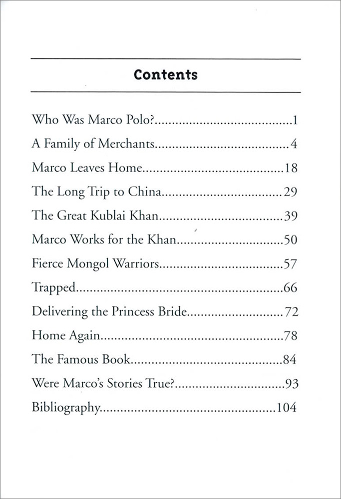 Who Was Series 25 / Who Was Marco Polo? 