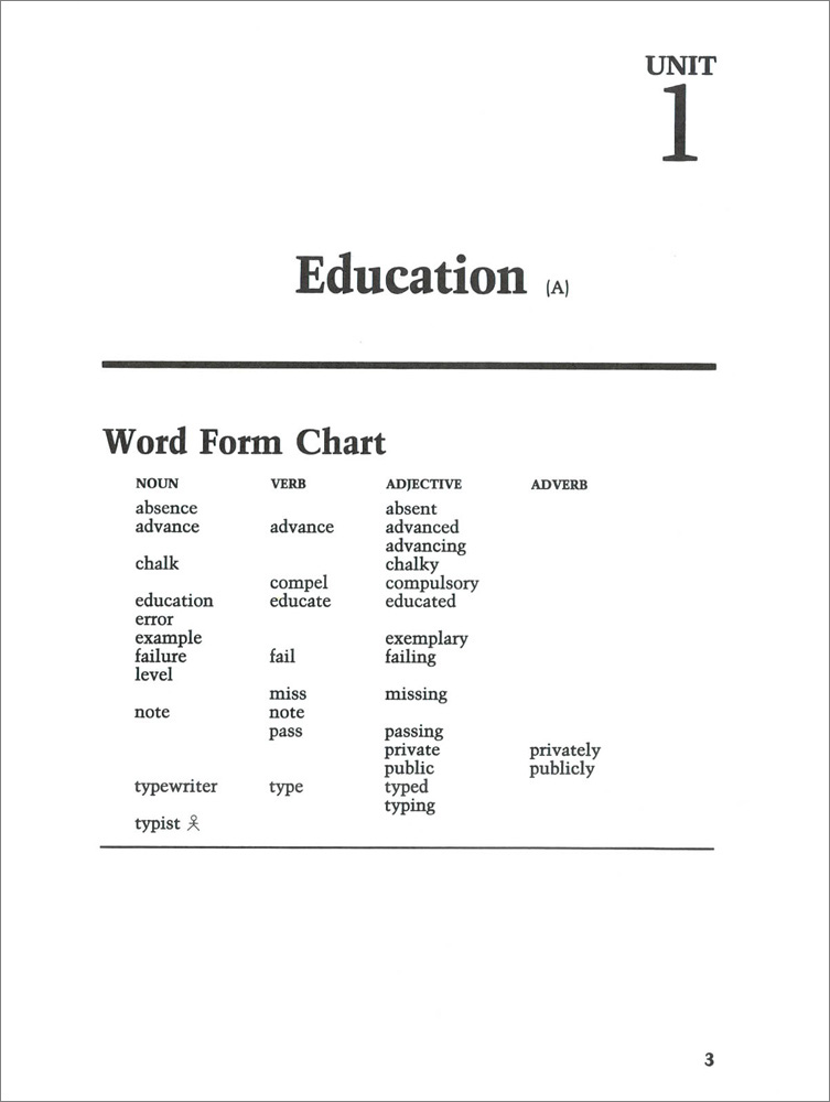 Words for Students of English Volume 2 (High Beginning Level)