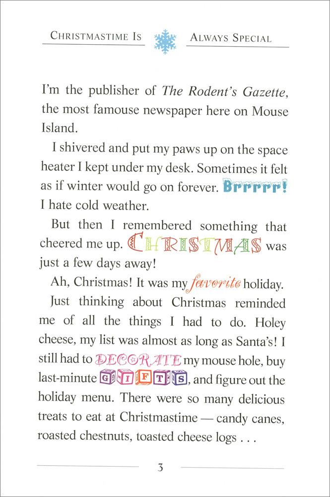 Geronimo Stilton #35 : A Very Merry Christmas