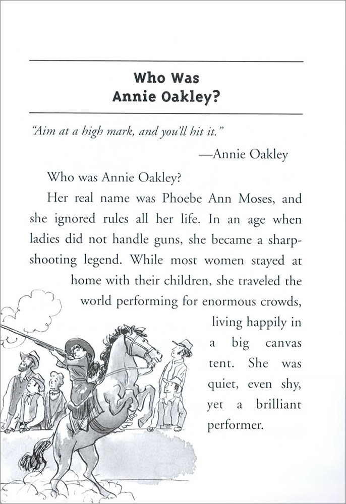 Who Was Series 03 / Who was Annie Oakley? 