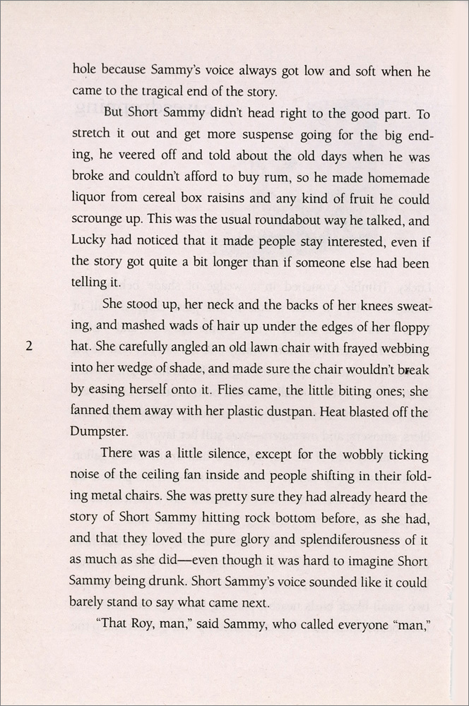 Newbery / The Higher Power Of Lucky 