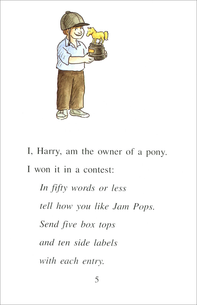 An I Can Read Book ICR Set (CD) 2-34 : Harry's Pony (Paperback Set)