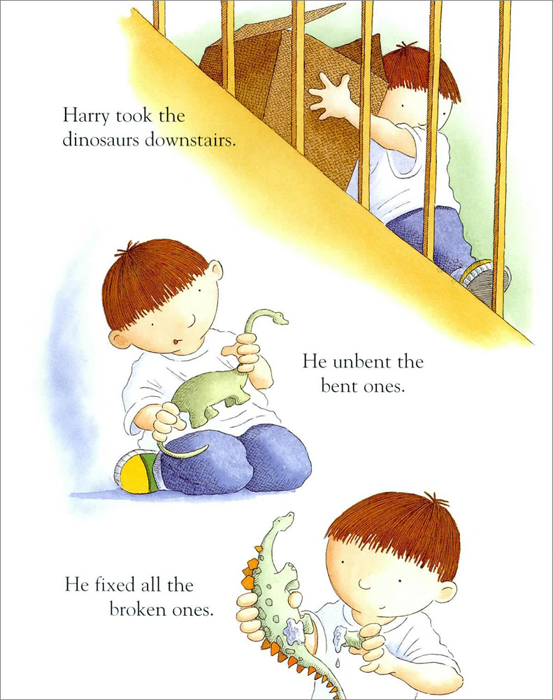 Pictory 1-38 : Harry and the Bucketful of Dinosaurs (10th Anniversary Edition / Paperback)