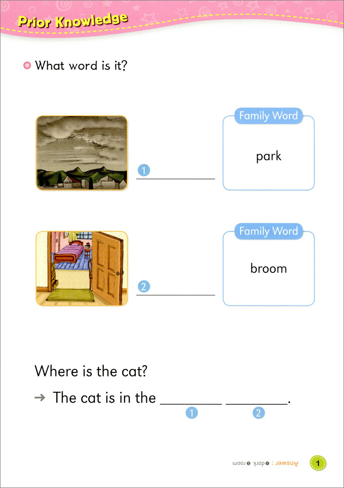 Pictory Workbook Set My First Literacy Level 2-08 : A Dark, Dark Tale (Book+CD+Workbook)