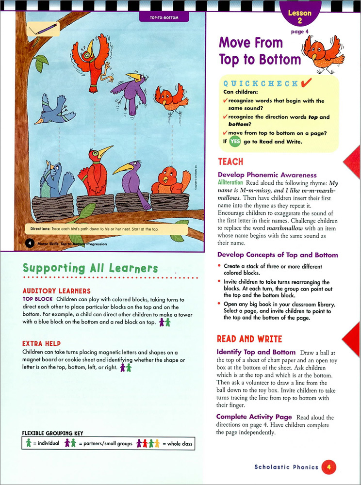 Scholastic Phonics level K : Teacher's Guide