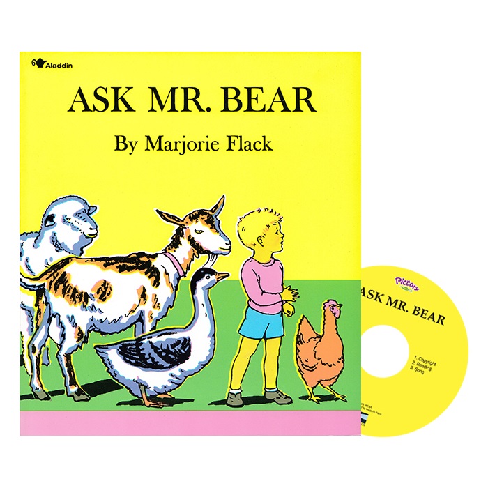 Pictory Step 2-03 Set / Ask Mr. Bear (Book+CD)