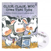 Pictory Step 3-02 Set / Click Clack Moo Cows that Type (Book+CD)