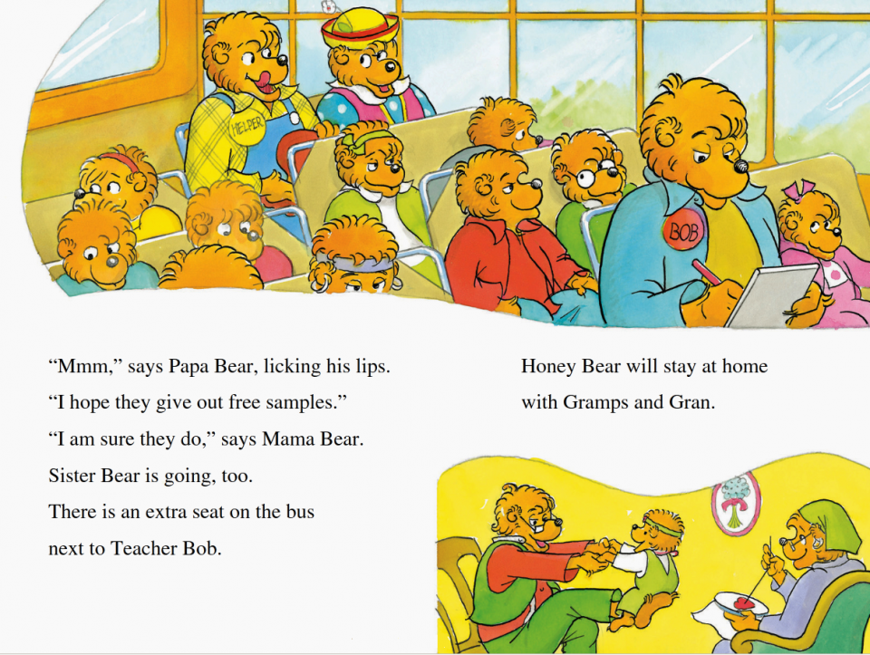 I Can Read Level 1-51 / Berenstain Bear's Class Trip 