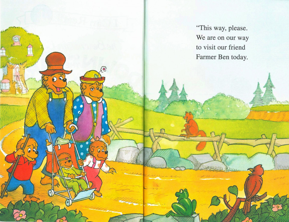 I Can Read Level 1-53 / Berenstain Bears Down on the Farm 