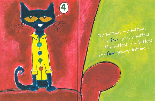 Pictory Pre-Step 67 / Pete the Cat and His Four Groovy Buttons