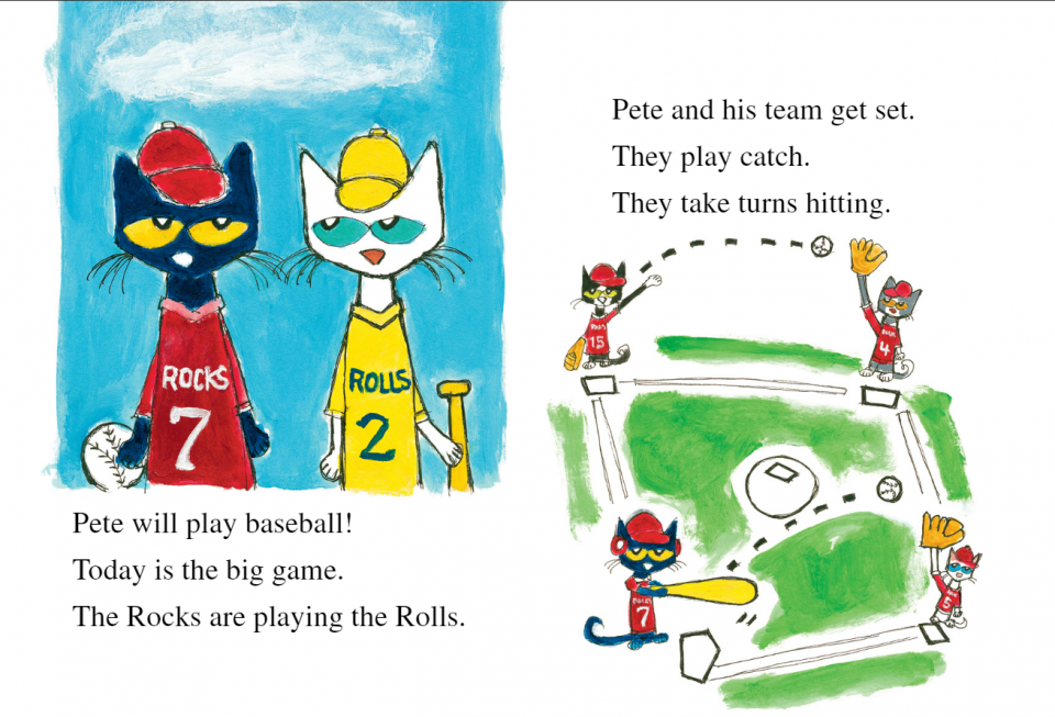 I Can Read ! My First -30 / Pete the Cat: Play Ball!