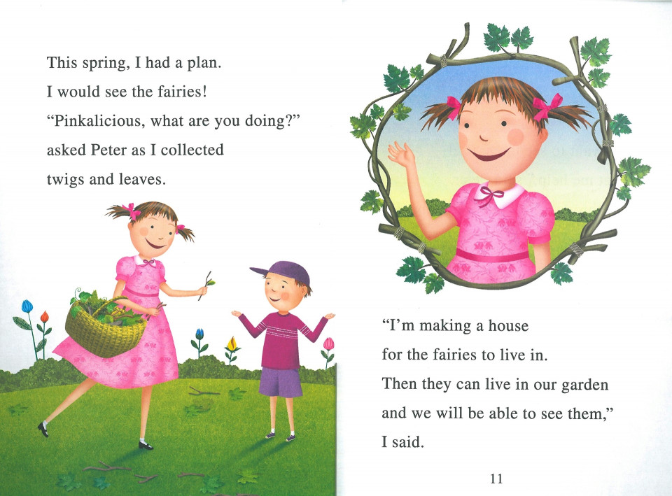 I Can Read Level 1-72 / Pinkalicious: Fairy House 