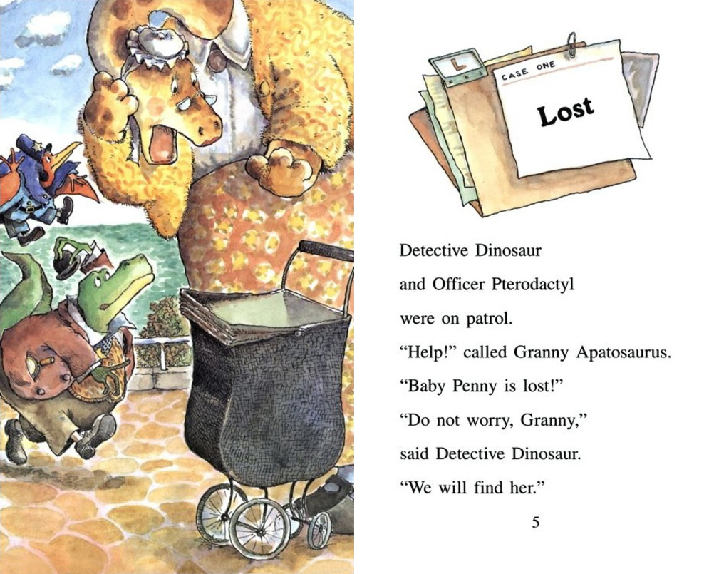 I Can Read Level 2-19 / Detective Dinosaur Lost and Found