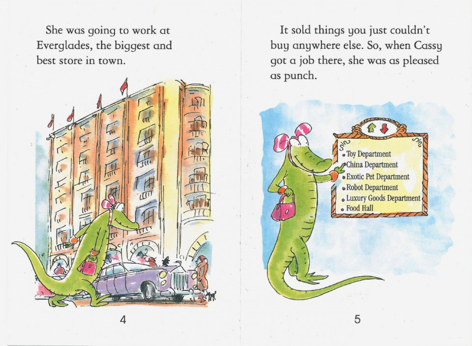 Usborne Young Reading Level 2-08 / The Clumsy Crocodile 