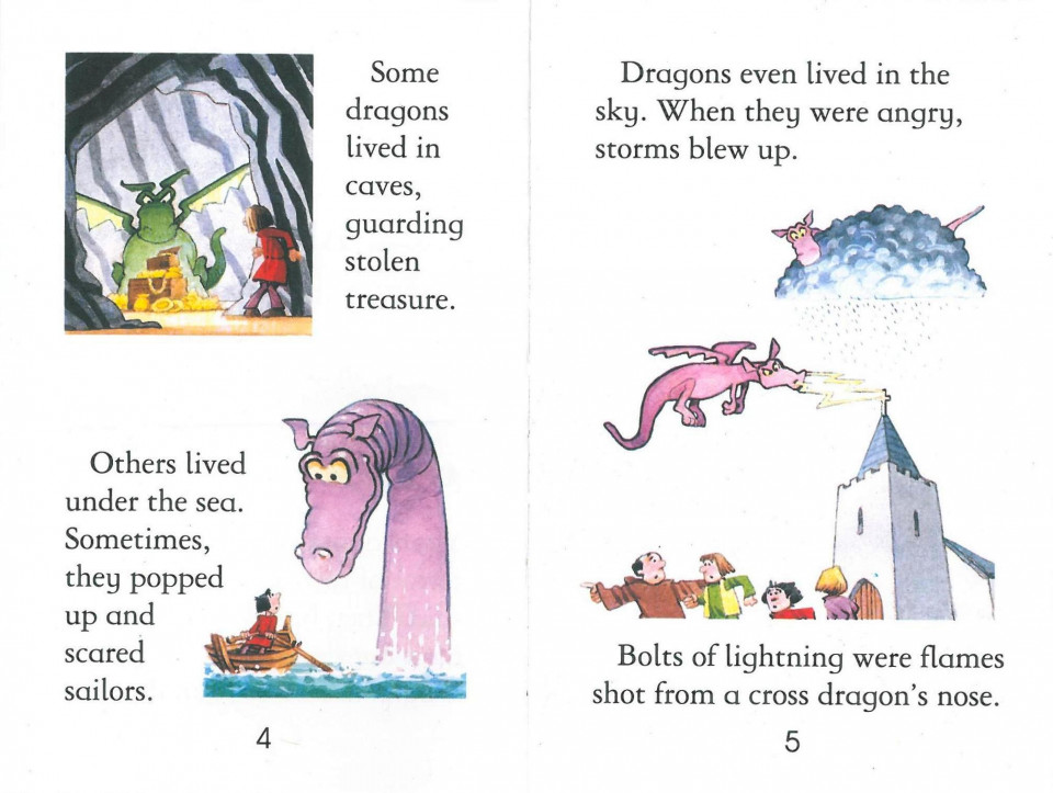 Usborne Young Reading Level 1-17 / Stories of Dragons 