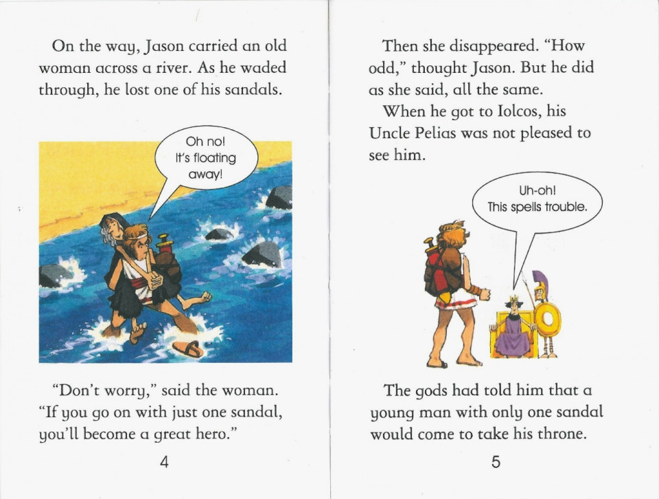 Usborne Young Reading Level 2-13 / Jason and the Golden Fleece