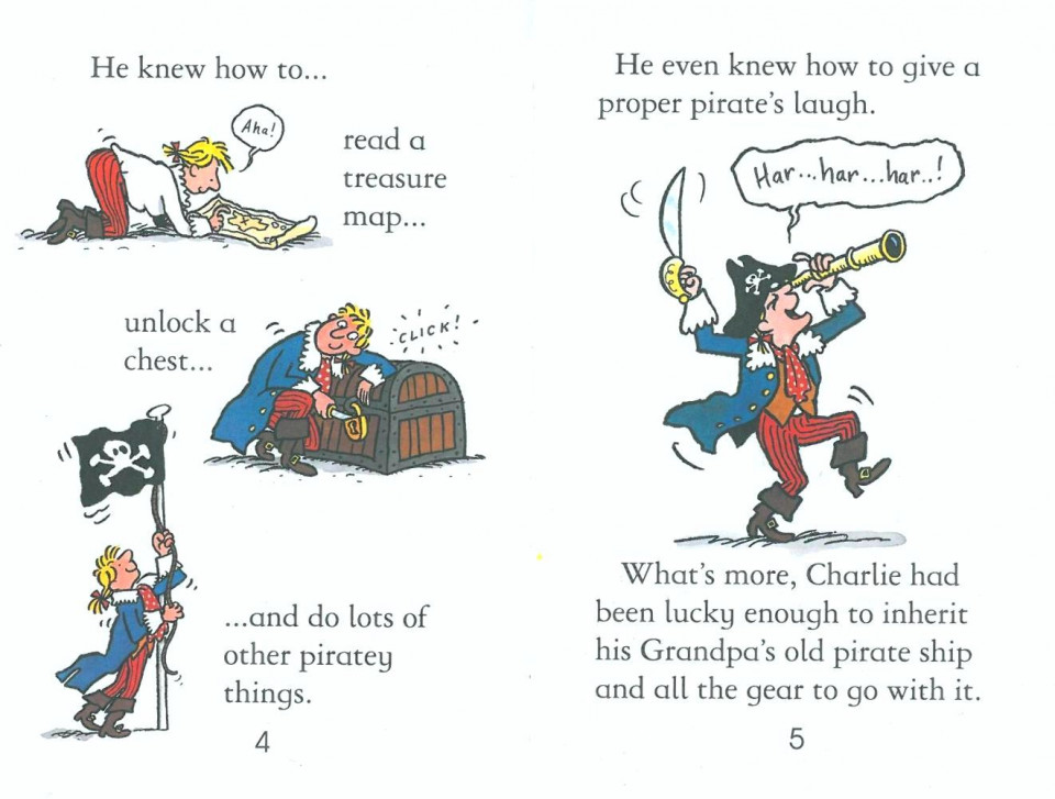 Usborne Young Reading Level 1-23 / Stories of Pirates 