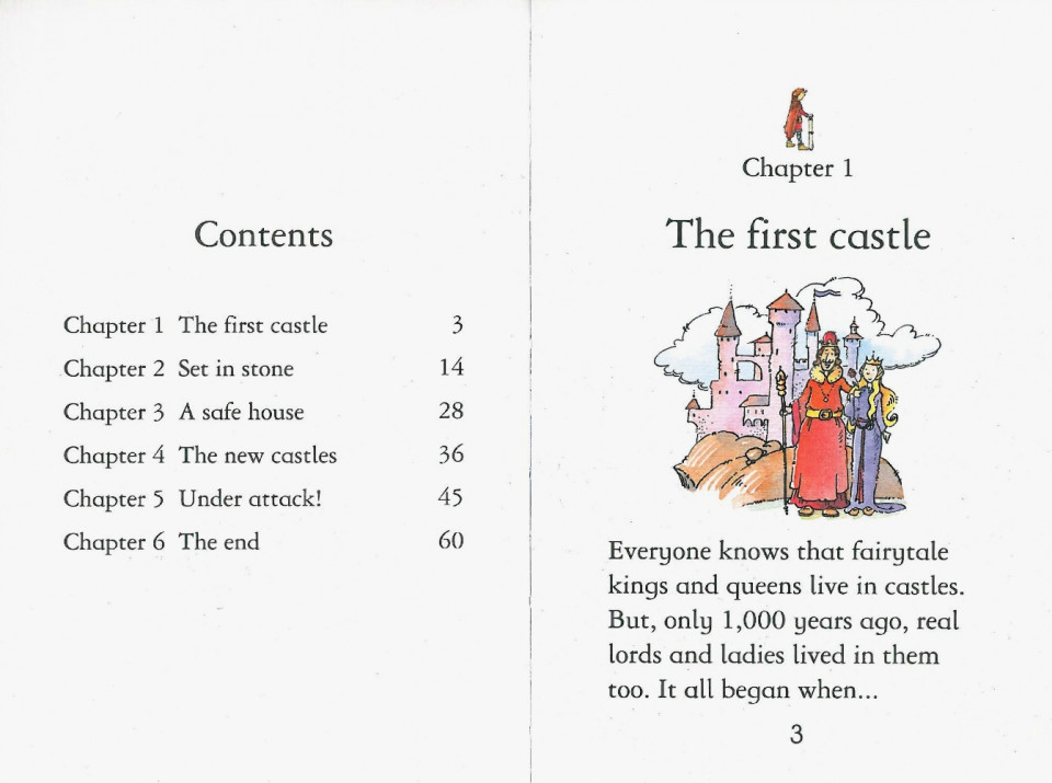 Usborne Young Reading Level 2-21 / The Story of Castles