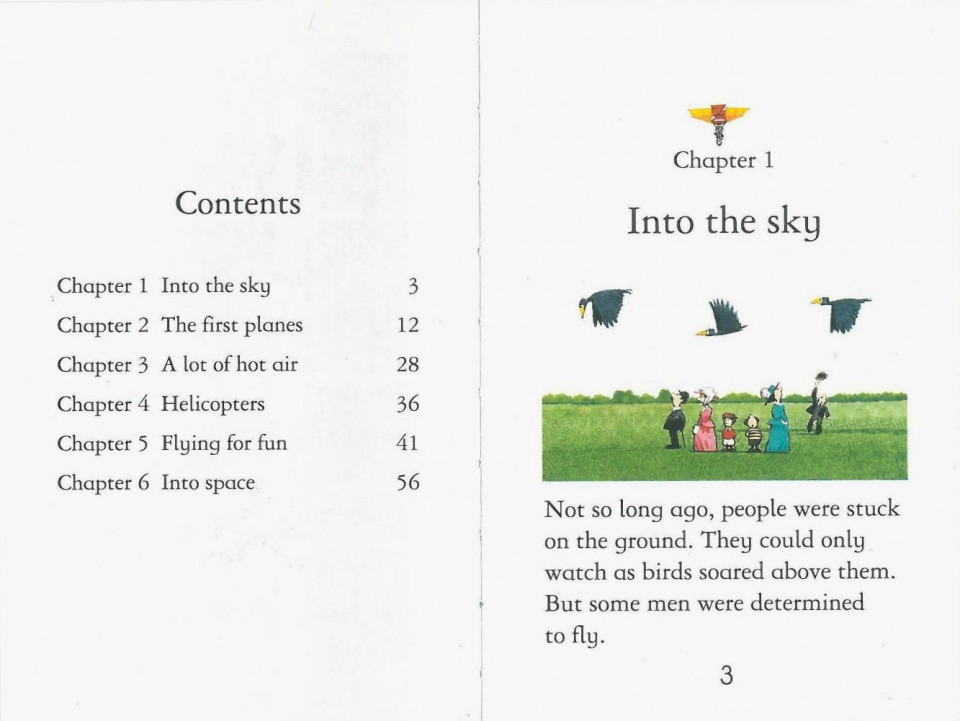 Usborne Young Reading Level 2-22 / The Story of Flying 