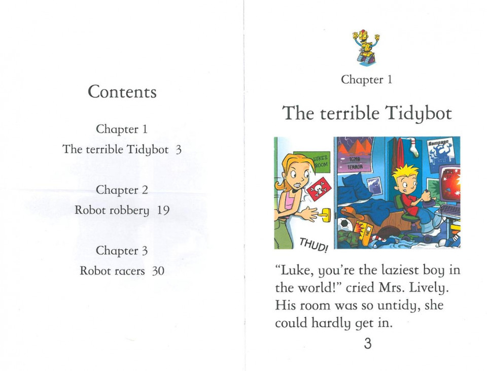 Usborne Young Reading Level 1-25 / Stories of Robots