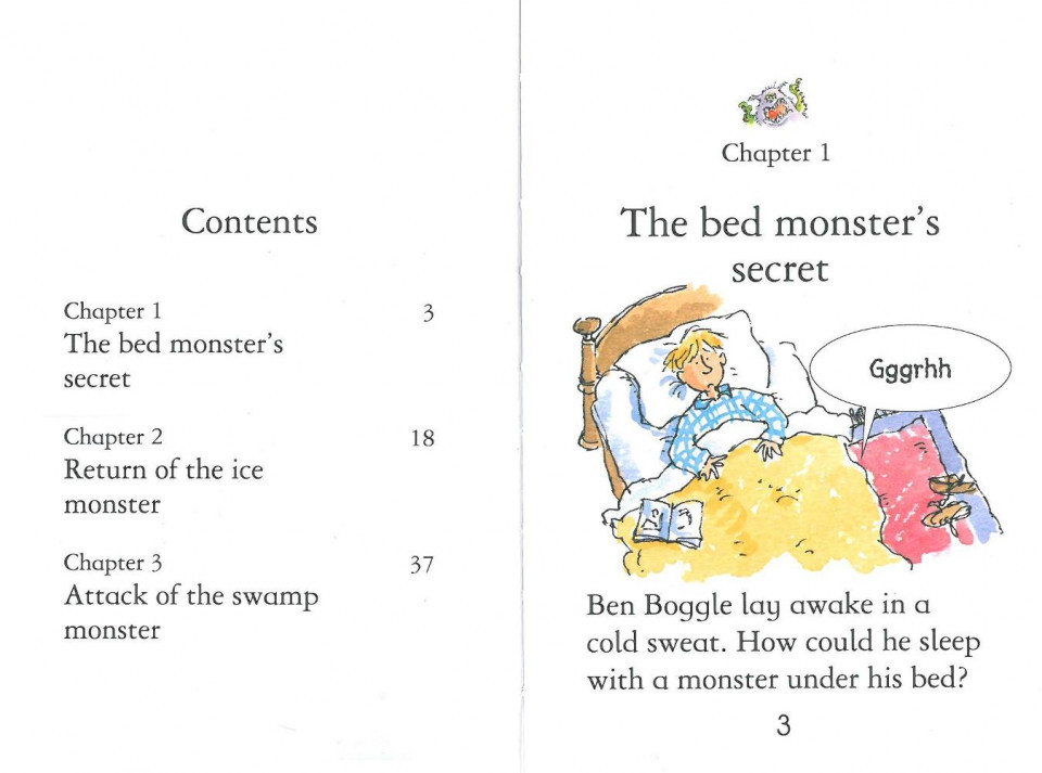 Usborne Young Reading Level 1-22 / Stories of Monsters 