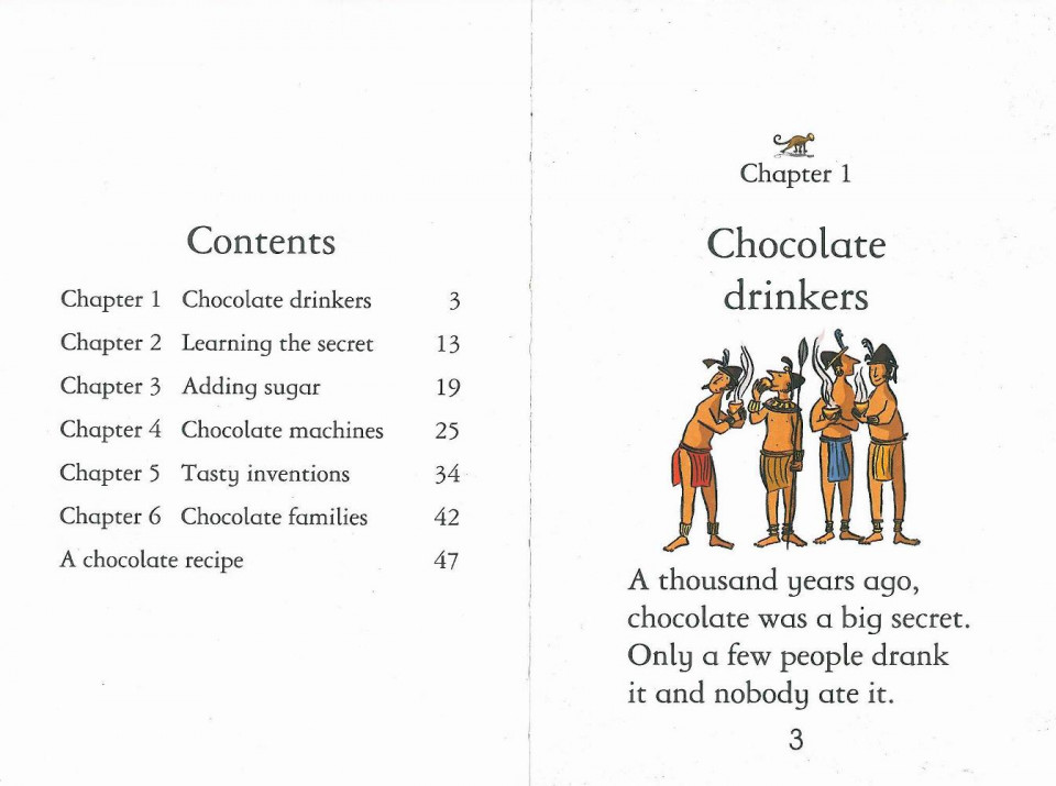 Usborne Young Reading Level 1-27 / The Story of Chocolate 