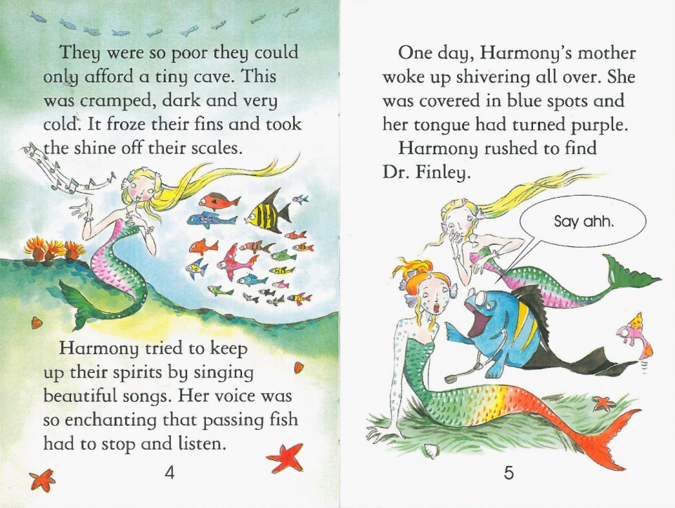 Usborne Young Reading Level 1-43 / Stories of Mermaids 