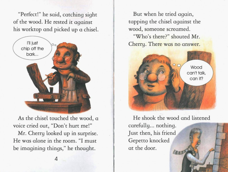 Usborne Young Reading Level 2-16 / Pinocchio 