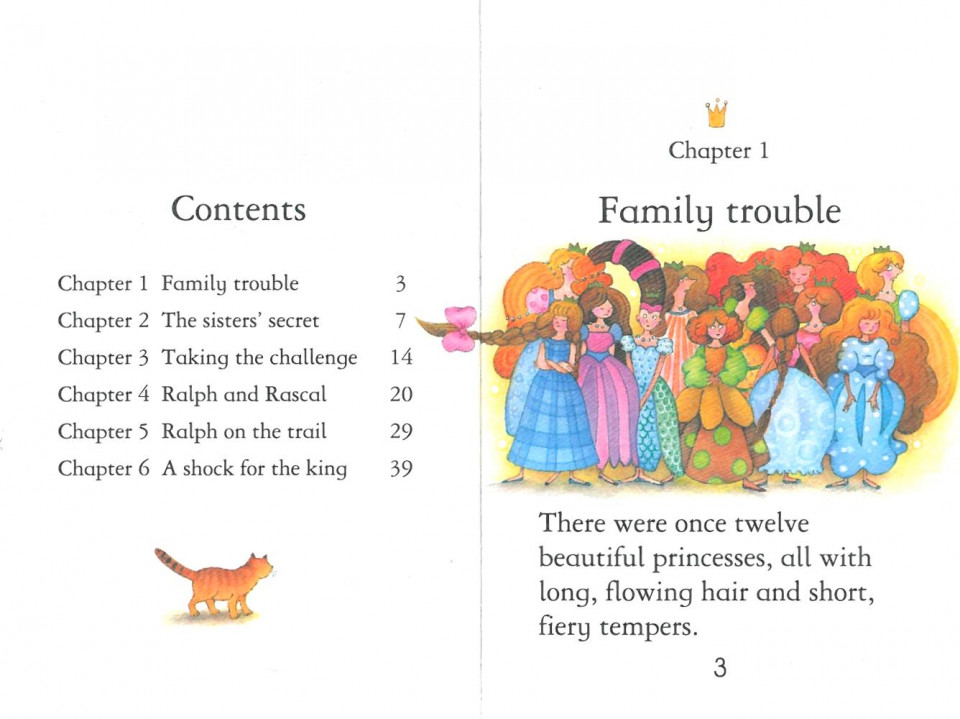 Usborne Young Reading Level 1-29 / The Twelve Dancing Princesses 