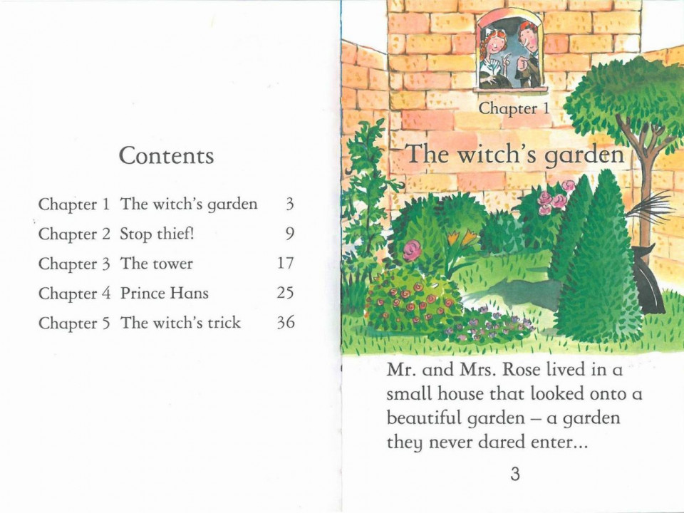 Usborne Young Reading Level 1-16 / Rapunzel 