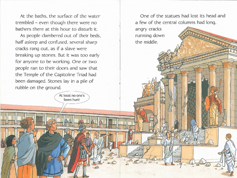 Usborne Young Reading Level 3-42 / Pompeii 