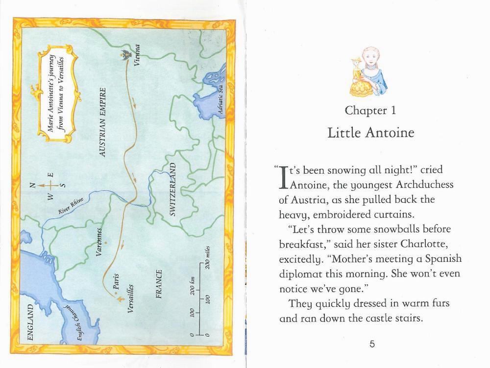 Usborne Young Reading Level 3-09 / Marie Antoinette 