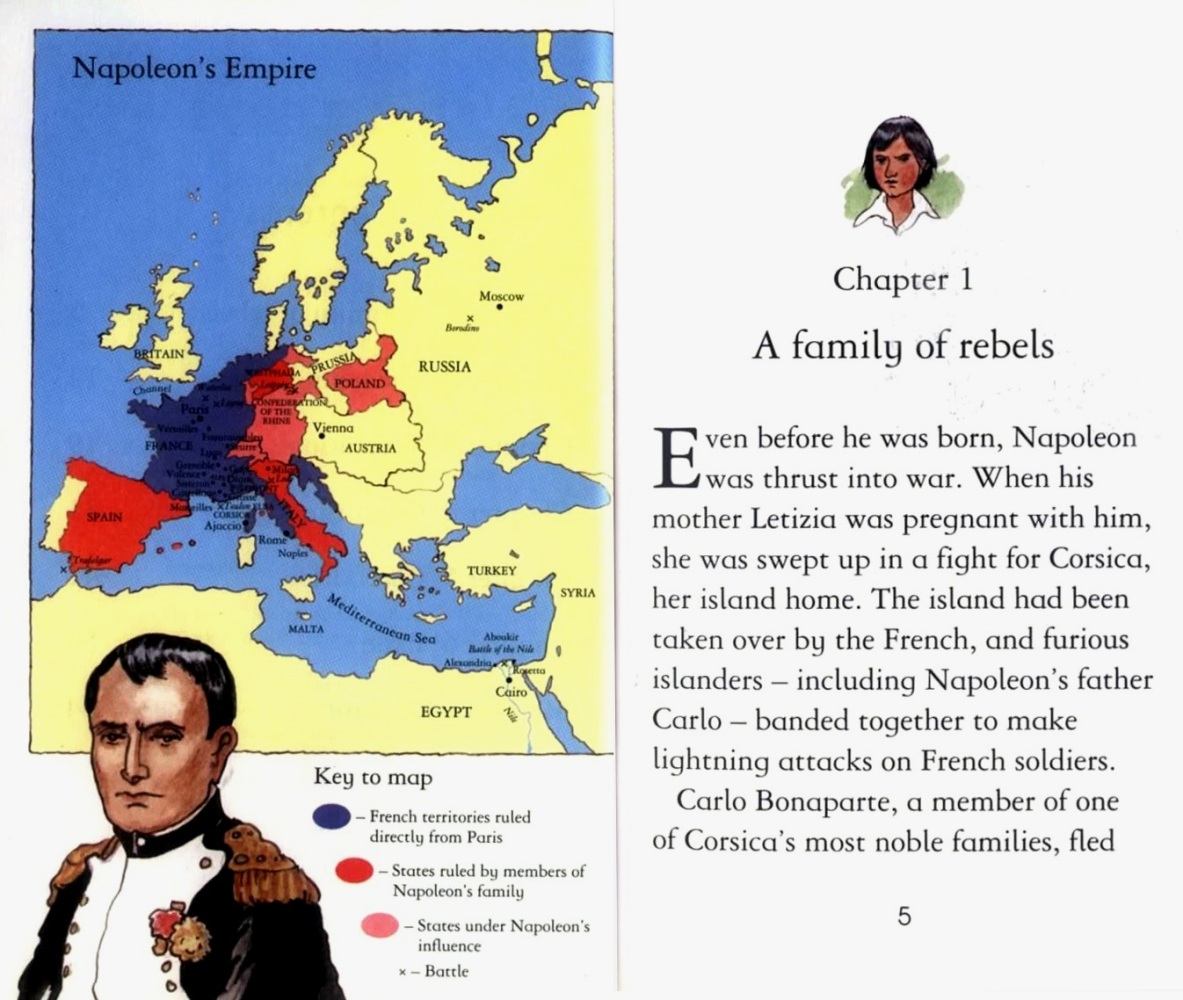 Usborne Young Reading Level 3-11 / Napoleon 