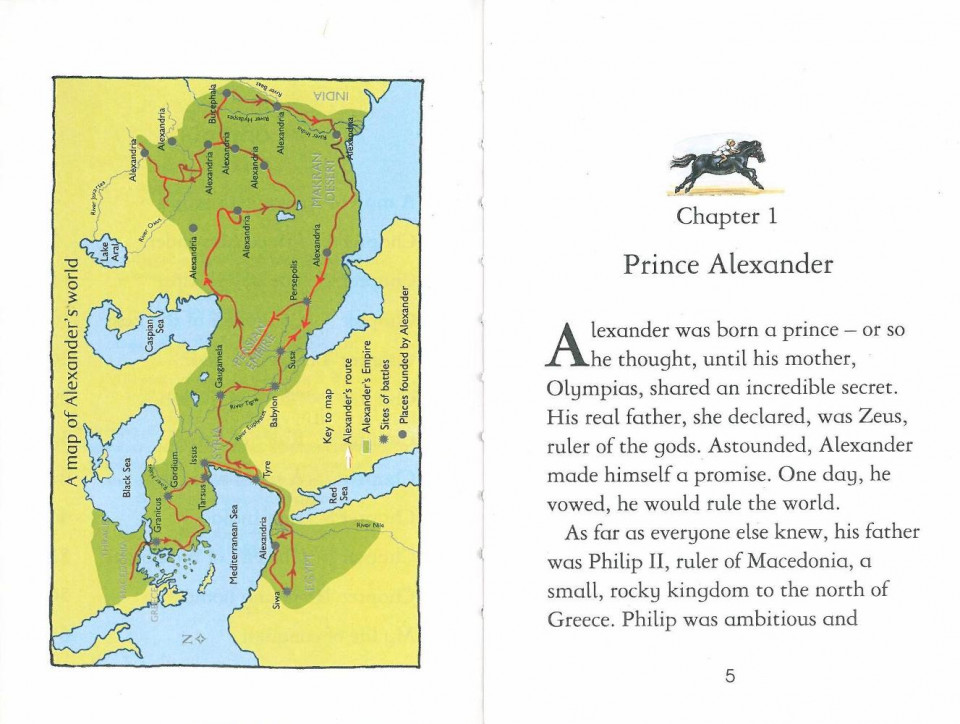 Usborne Young Reading Level 3-01 / Alexander the Great 