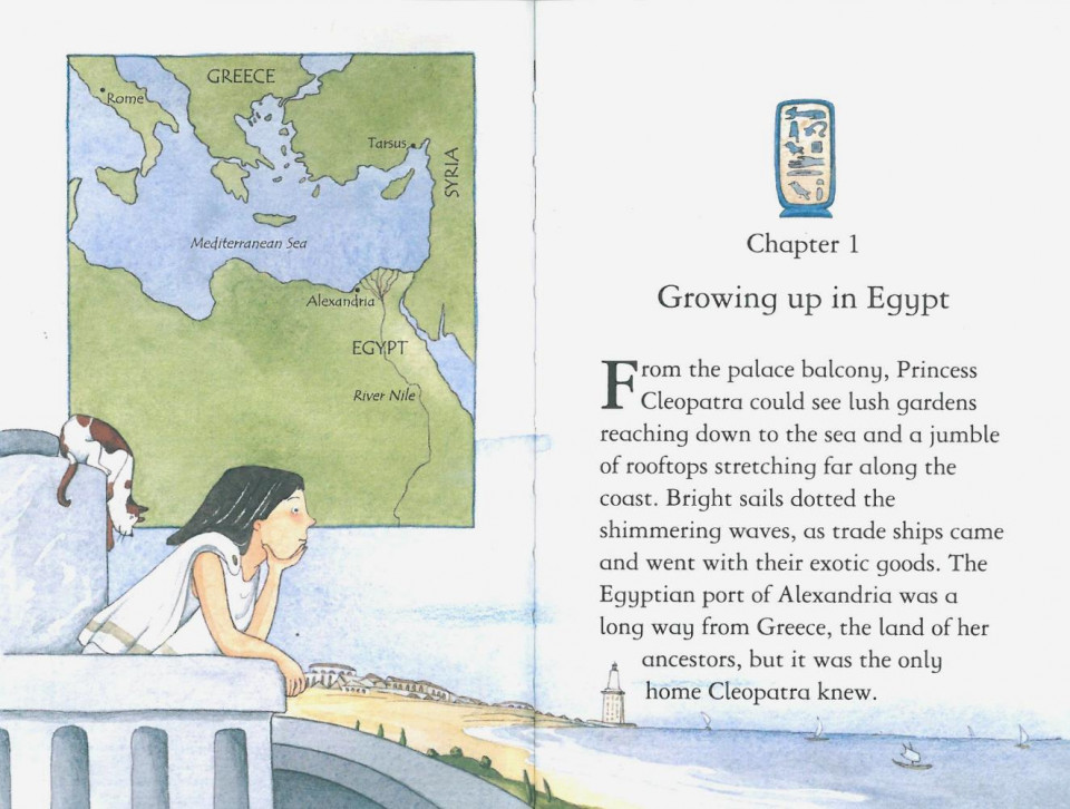 Usborne Young Reading Level 3-05 / Cleopatra 