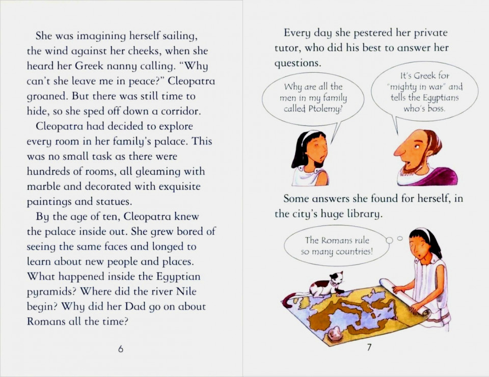 Usborne Young Reading Level 3-05 / Cleopatra 