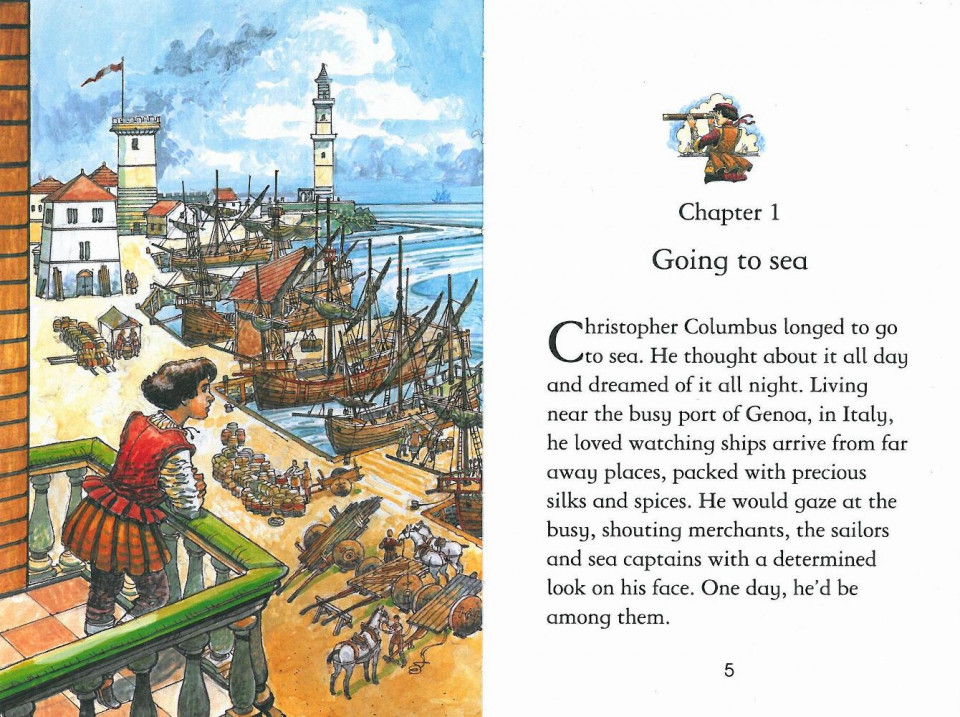 Usborne Young Reading Level 3-04 Set / Christopher Columbus 