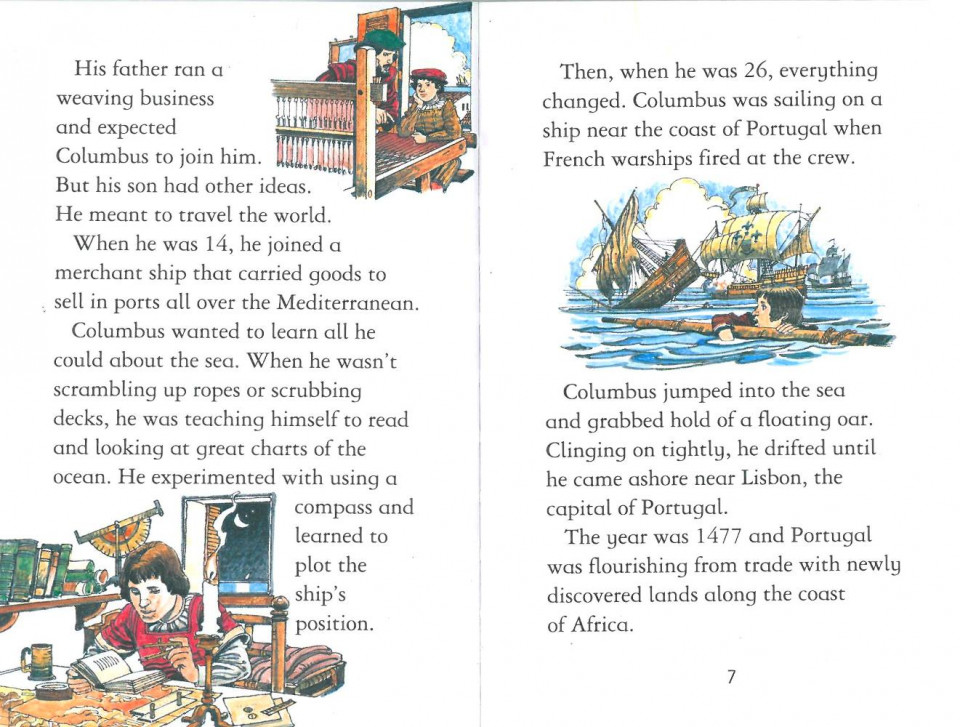 Usborne Young Reading Level 3-04 Set / Christopher Columbus 